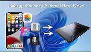 How to Directly Backup iPhone to External Hard Drive on Windows [2023]