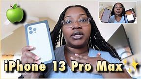 Unboxing my BRAND NEW iPhone 13 Pro Max✨I finally upgraded from my iPhone 8 Plus from Amazon Renewed