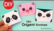 How to Make a Mini Origami Envelope Super Easy