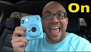 How To Turn Fujifilm Instax Camera On And Off-Mini 11 Tutorial