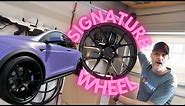 New Tesla Model X wheels -22 inch Signature Wheels
