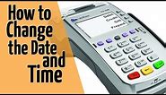 Verifone VX520 Instructions - How To Change the Date and Time