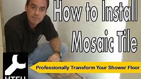 Mosaic Tiles: How to Tile Your Shower Floor and How to Install Tiles for a Mosaic Shower Floor