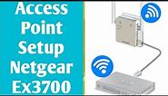 How to Setup Netgear Ex3700 Ac750 Extender As Access Point | Netgear Extender Setup In AP Mode