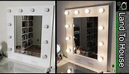 Makeup Vanity Mirror with Lights DIY Step by Step