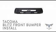 Blitz Front Winch Bumper Installation | Toyota Tacoma 3rd Gen | Victory 4x4