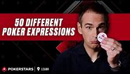 Need To Know Poker Terms: The Fundamentals | PokerStars Learn