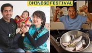 Indian Chinese Baby's First Festival Celebration