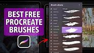 Best FREE Procreate Brushes You Can Download Instantly | 2023