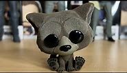 Funko Pop! Guardians of the Galaxy Volume 3 - funko.com Exclusive Baby Rocket (Flocked) Unboxing