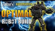 Fallout 4 Automatron - Optimal Robot Build Guide | Maxed Assaultron | 220 DEFENCE