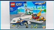 LEGO City 60262 Passenger Airplane Speed Build Review