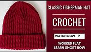 The Classic Fisherman Hat - Short Rows