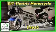 Electric Motorcycle: Suzuki SV650 Conversion