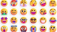 Fluent Emoji - 微软开源了全新设计的 emoji 表情包，包含3D/彩色/扁平三种风格，可免费商用
