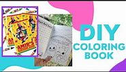 How To Make A Coloring Book At Home