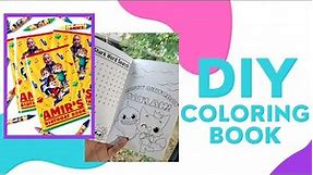 How To Make A Coloring Book At Home