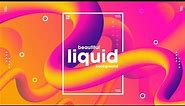 Liquid Color Background Design | Adobe Illustrator Tutorial