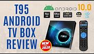 NEW 2020 T95 ANDROID 10.0 TV BOX QUAD-CORE STEAMING REVIEW