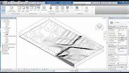 Revit Tutorials: Import 3D Site Topo Surface From Sketchup