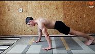How to do staggered pushups and benefits of staggered hand pushups