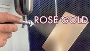 How To Make a Rose Gold Billet Metallic Color