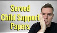 What to do if you’re served with child support papers￼ #childsupport
