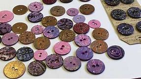 How to make your own buttons for craft projects