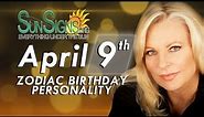 April 9th Zodiac Horoscope Birthday Personality - Aries - Part 2