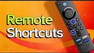 Secret Fire TV Stick Remote Shortcuts You Didn't Know