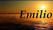 Emilio, significado y origen del nombre