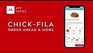 Chick-fil-A One App Tutorial - Order Ahead