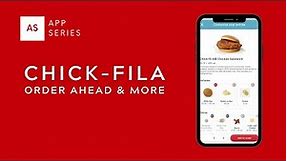 Chick-fil-A One App Tutorial - Order Ahead