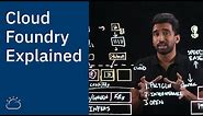 Cloud Foundry Explained