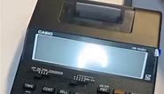 CASIO HR-100RC Adding Machine Printing Calculator 12 Digits