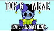 TOP 6 - MEME JEVIL ANIMATIONS