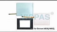 Touch Screen Panel And Overlay For Omron NB3Q NB5Q Repair With Membrane Keypad, Lcd Display Replace