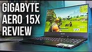 Gigabyte Aero 15X Laptop Review and Benchmarks