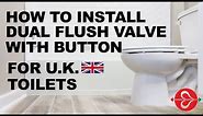 Fluidmaster Dual Flush Valve with Button Operation - For U.K. Customers
