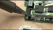 Fix ipod classic battery connector repair