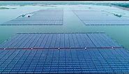 115MW Floating PV Plant | Ramagundam, India | Floatex Solar