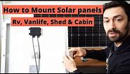 How To: Mounting Solar Panels