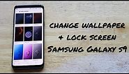 How to change wallpaper on Samsung Galaxy s9