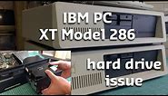 IBM XT 286 Part 1 hard drive issue
