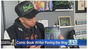 Black comic book creator is leading the way for local artists