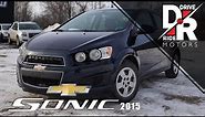 2015 Chevy Sonic Walk Around and Overview