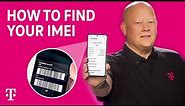 How to Find Your IMEI Number | T-Mobile