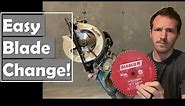 How to Change a Makita Circular Saw Blade | Easy Circular Saw Blade Change Out