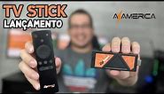 LANÇAMENTO AZ-AMERICA ZIP SMART PRO - STICK COM ENTRADAS USB!