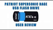Patriot 128 GB Supersonic Rage Review - BEST USB FLASH DRIVE !!